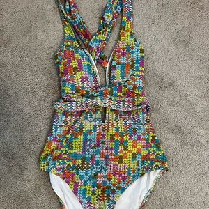 Trina Turk Wrap Bathing Suit